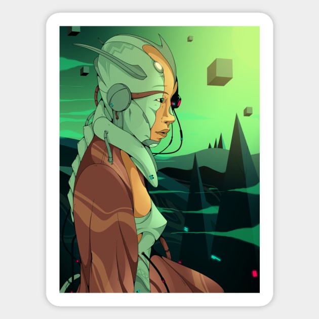 Quanta Sticker by DOSER